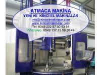 ATMACA MAKİNE - Yeni ve ikinci El Sanayi Makinaları
